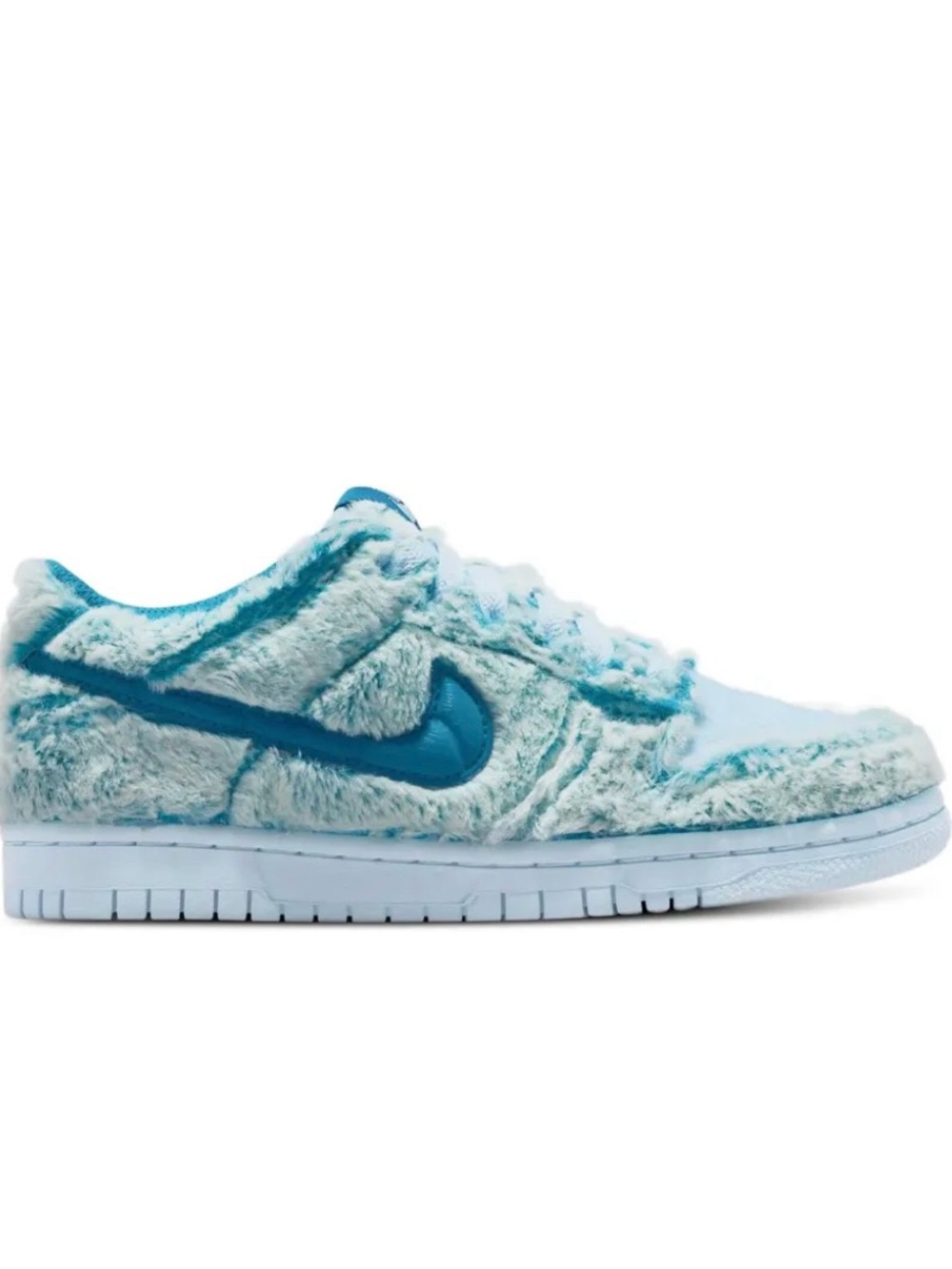 Nike Kids Dunk Low “Abominable Snowman” Celestine Blue/Green Abyss 13